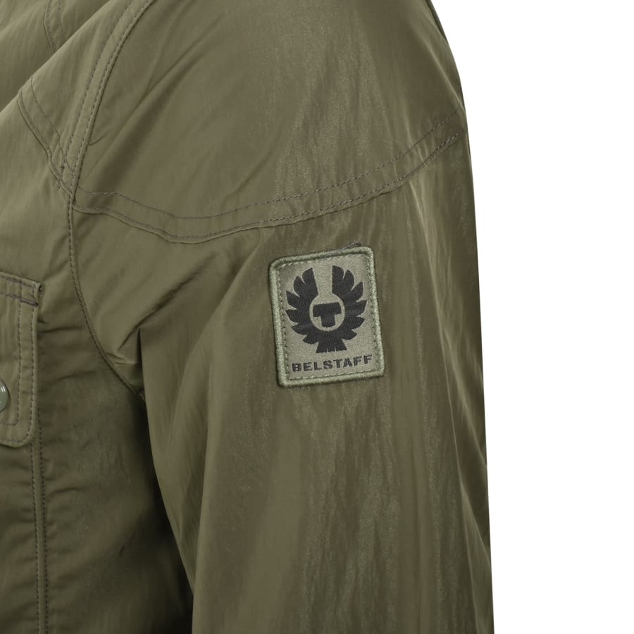 Image number 4 for Belstaff Vector Jacket Green