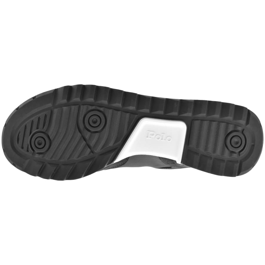 Image number 5 for Ralph Lauren Varick Trainers Black
