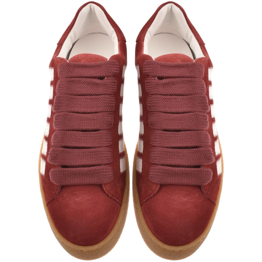 Image number 3 for DSQUARED2 Rappers Delight Trainers Red