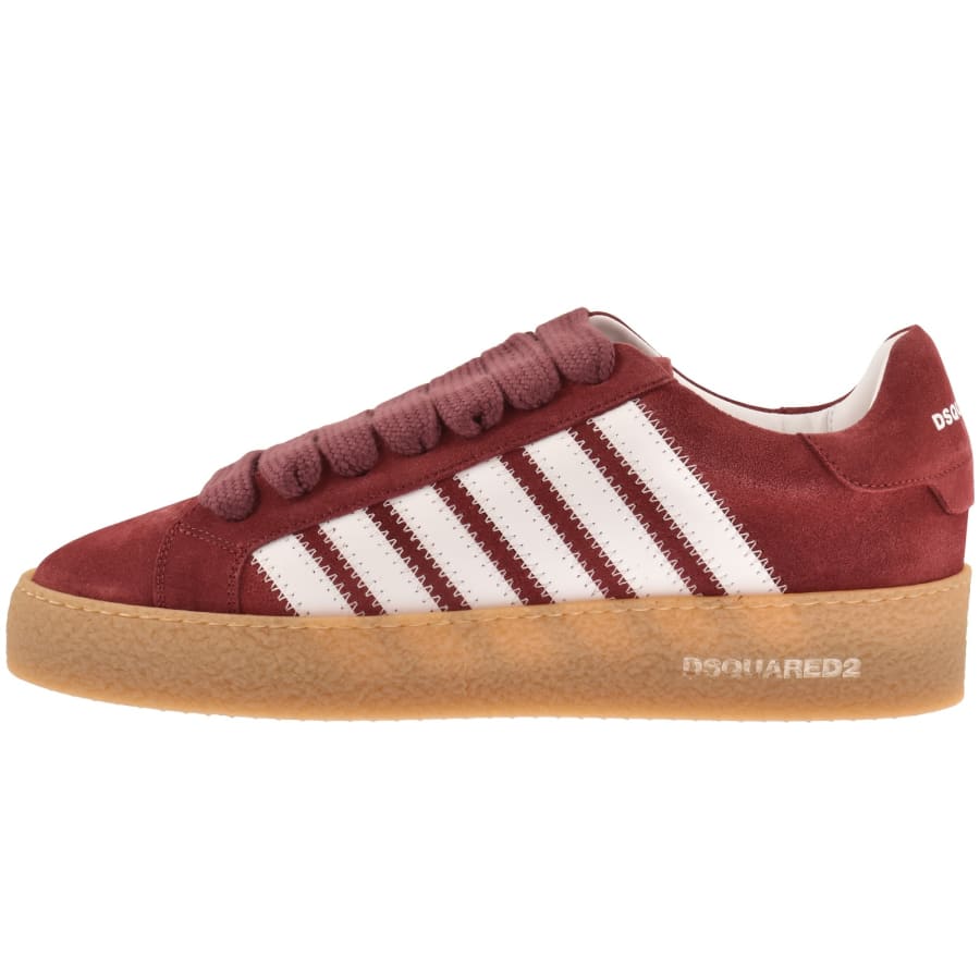 Image number 1 for DSQUARED2 Rappers Delight Trainers Red