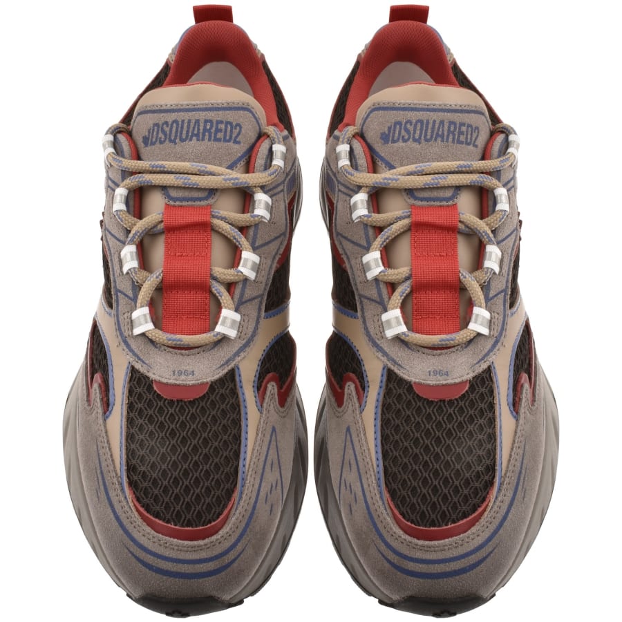 Image number 3 for DSQUARED2 Sprinter Trainers Grey