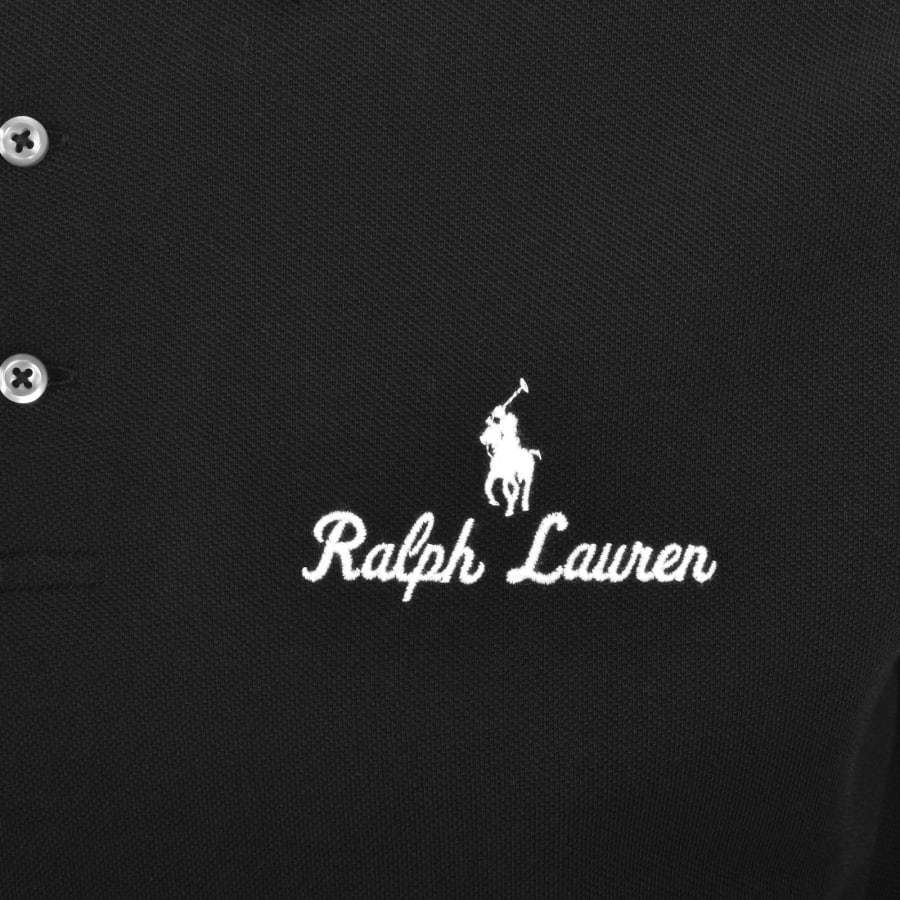 Image number 3 for Ralph Lauren Classic Fit Polo T Shirt Black