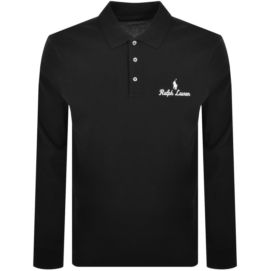 Image number 1 for Ralph Lauren Classic Fit Polo T Shirt Black