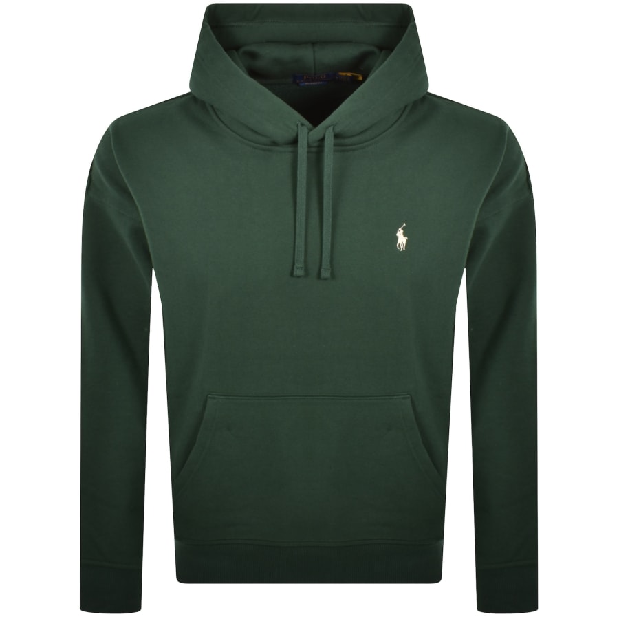 Image number 2 for Ralph Lauren Pullover Hoodie Green