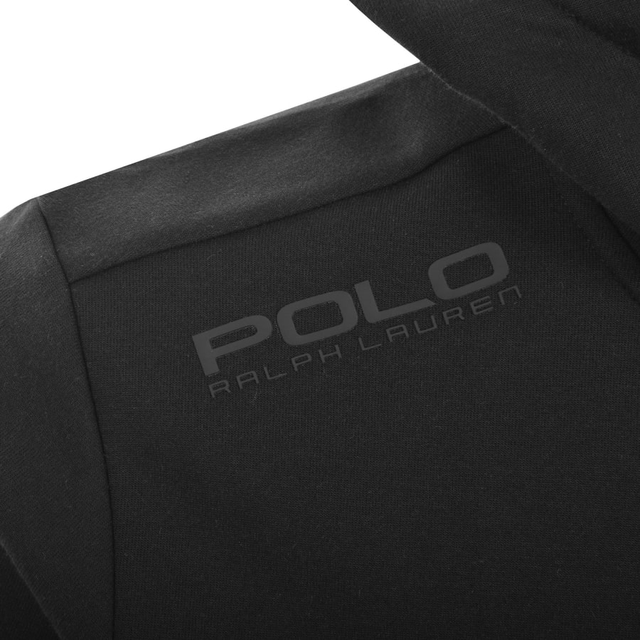 Image number 4 for Ralph Lauren Half Zip Hoodie Black