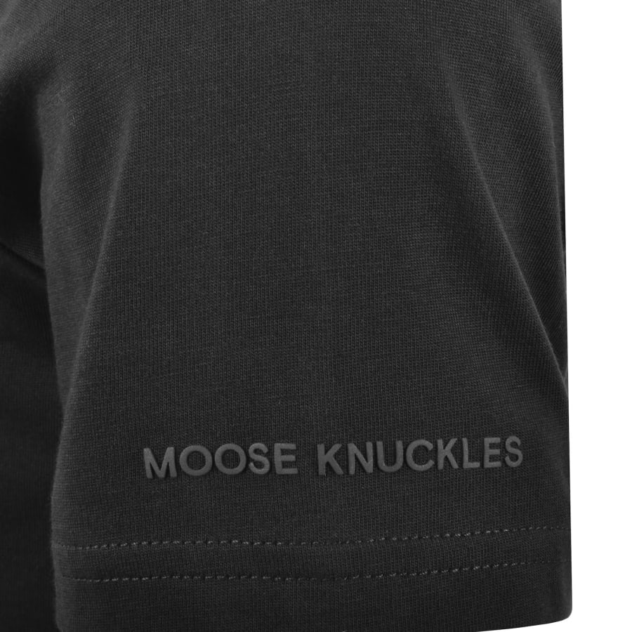 Image number 5 for Moose Knuckles Hemlock T Shirt Black