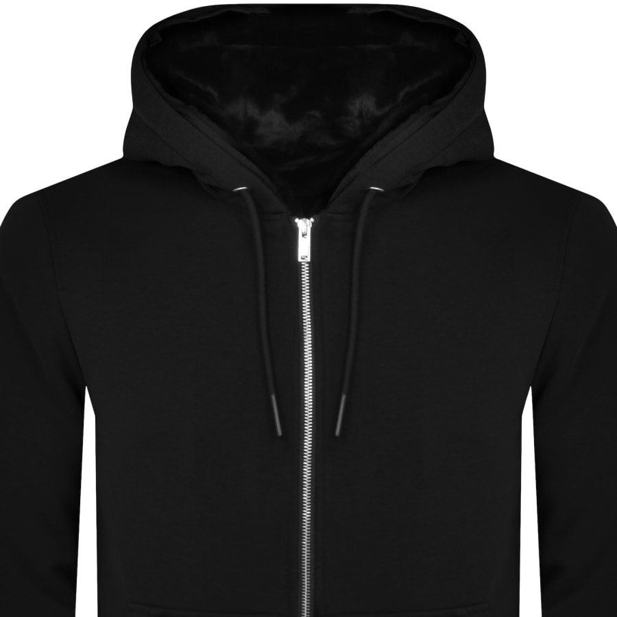 Image number 2 for Moose Knuckles Classic Bunny Hoodie Black
