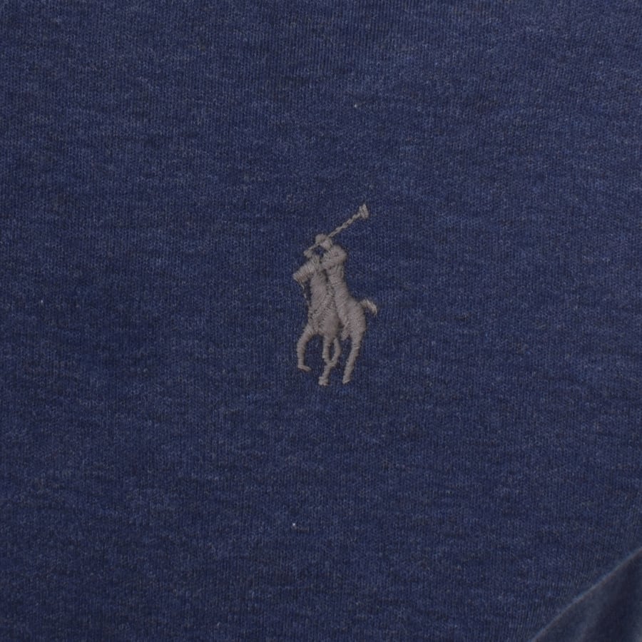 Image number 3 for Ralph Lauren Long Sleeve Polo T Shirt Navy