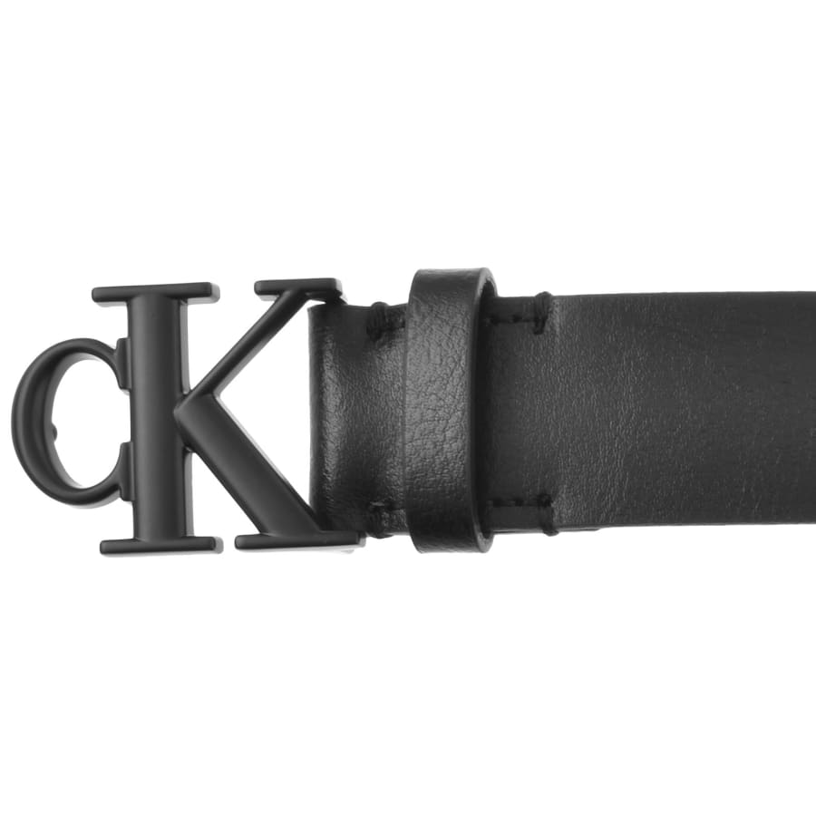 Image number 3 for Calvin Klein CK Buckle Belt Black