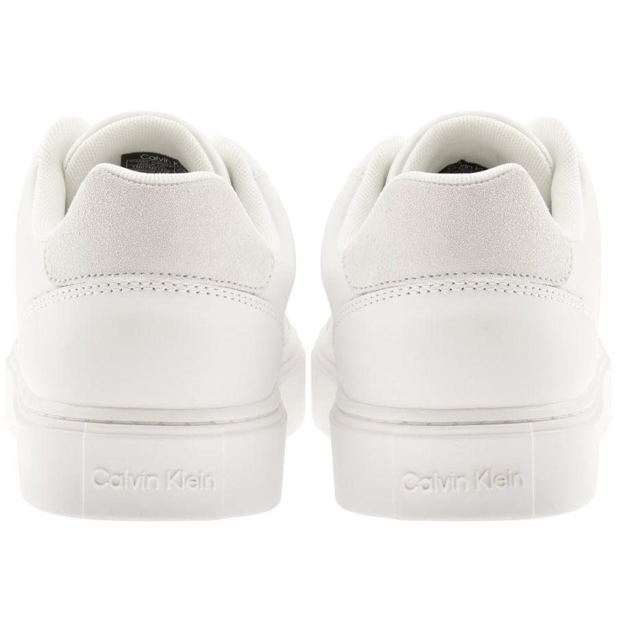 Image number 2 for Calvin Klein Classic Cupsole Trainers White