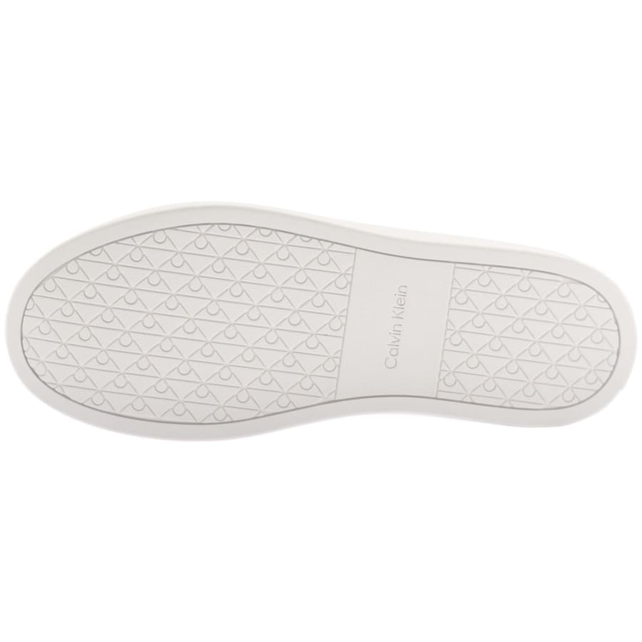 Image number 5 for Calvin Klein Classic Cupsole Trainers White
