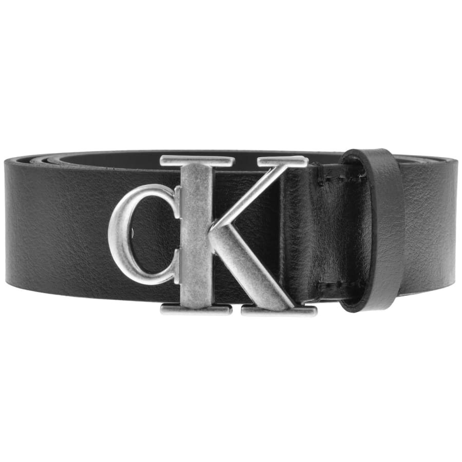 Image number 1 for Calvin Klein CK Buckle Belt Black