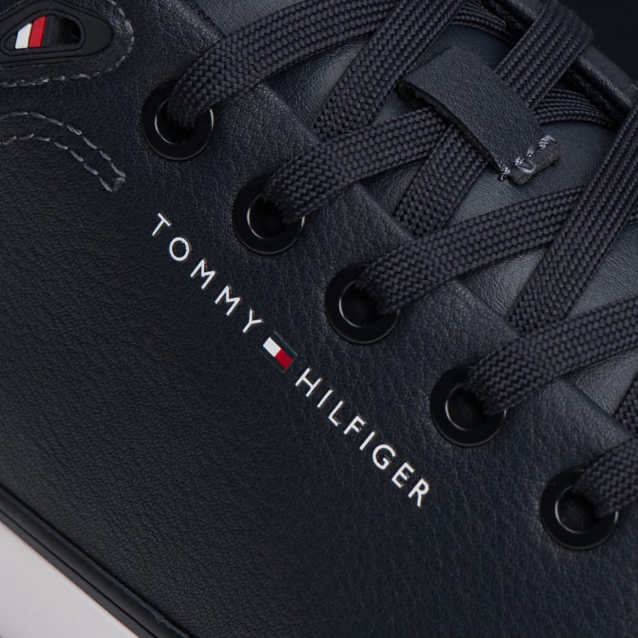 Image number 4 for Tommy Hilfiger Core Trainers Navy