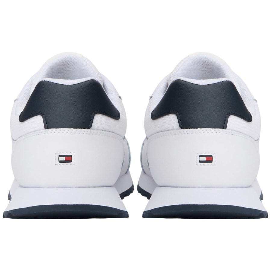 Image number 2 for Tommy Hilfiger New Runner Trainers White
