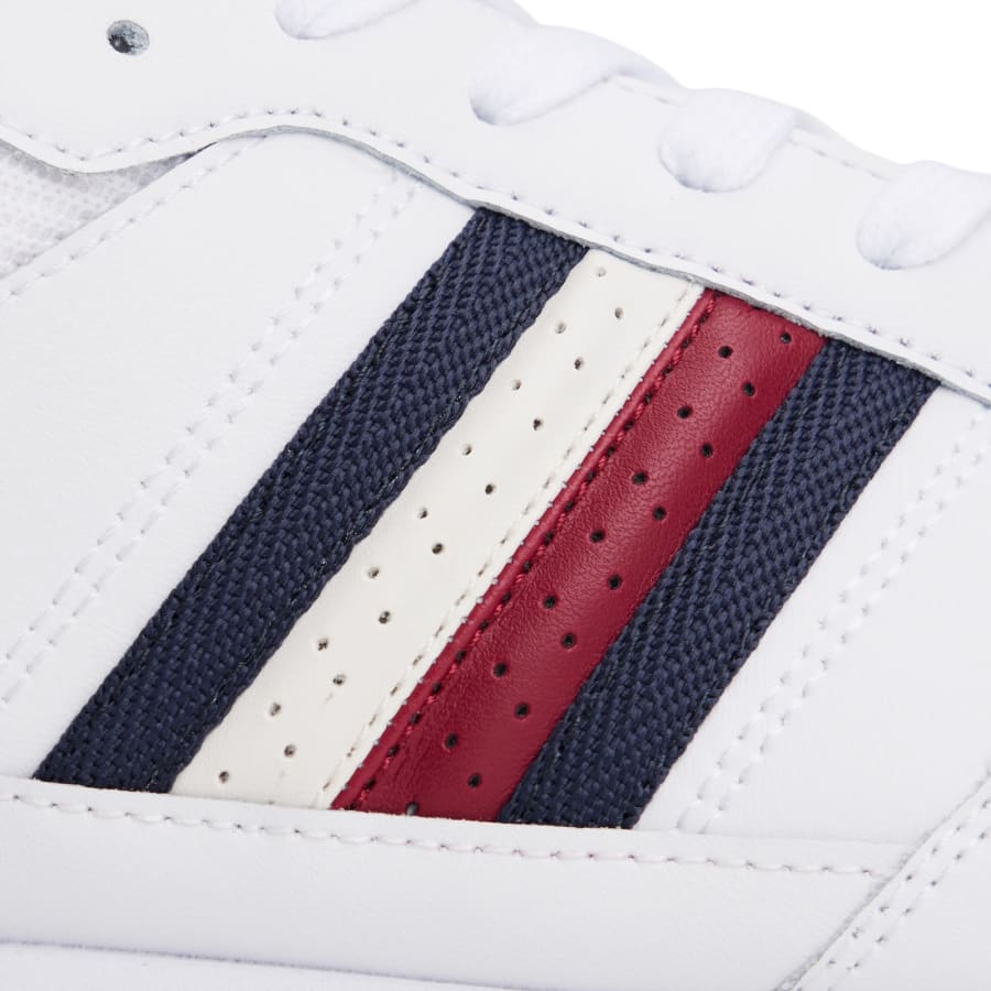 Image number 4 for Tommy Hilfiger New Runner Trainers White