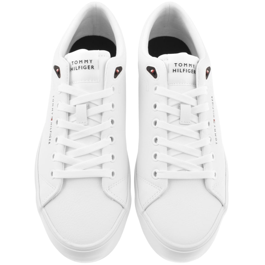 Image number 3 for Tommy Hilfiger Vulc Core Low Trainers White