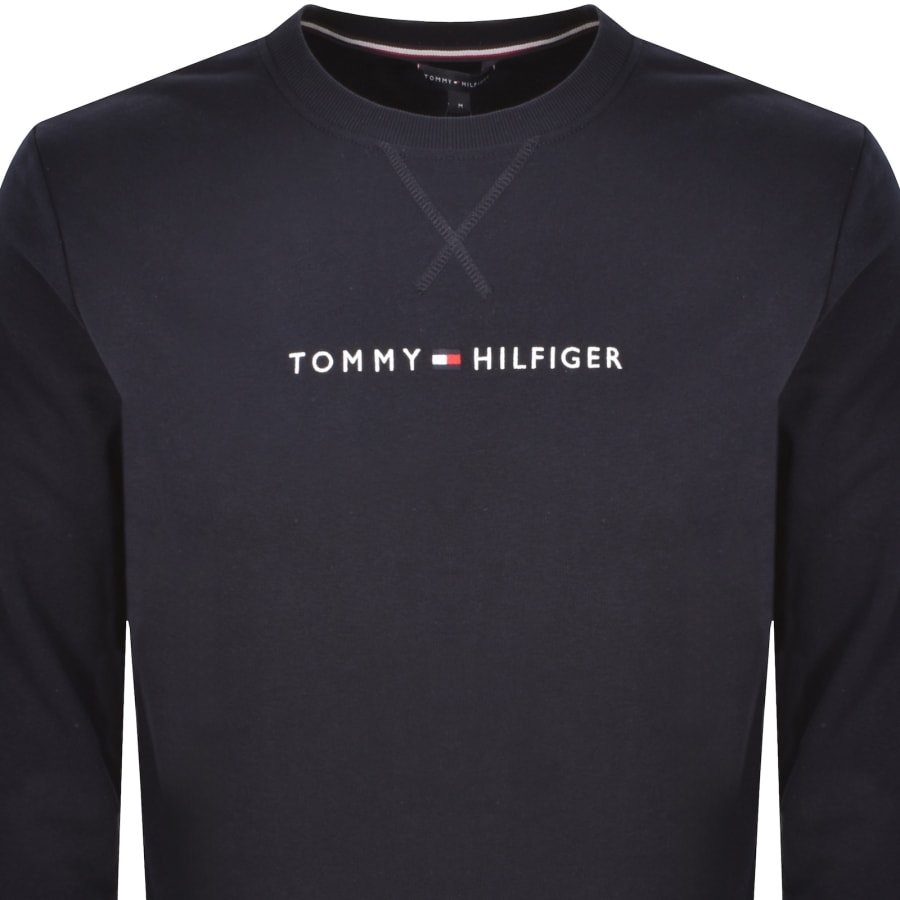 Image number 2 for Tommy Hilfiger Track Top Sweatshirt Navy