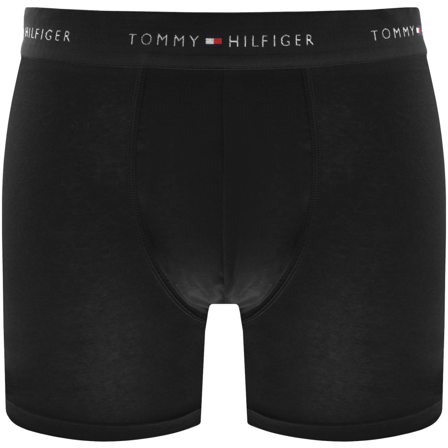 Image number 2 for Tommy Hilfiger 3 Pack Boxer Briefs Black