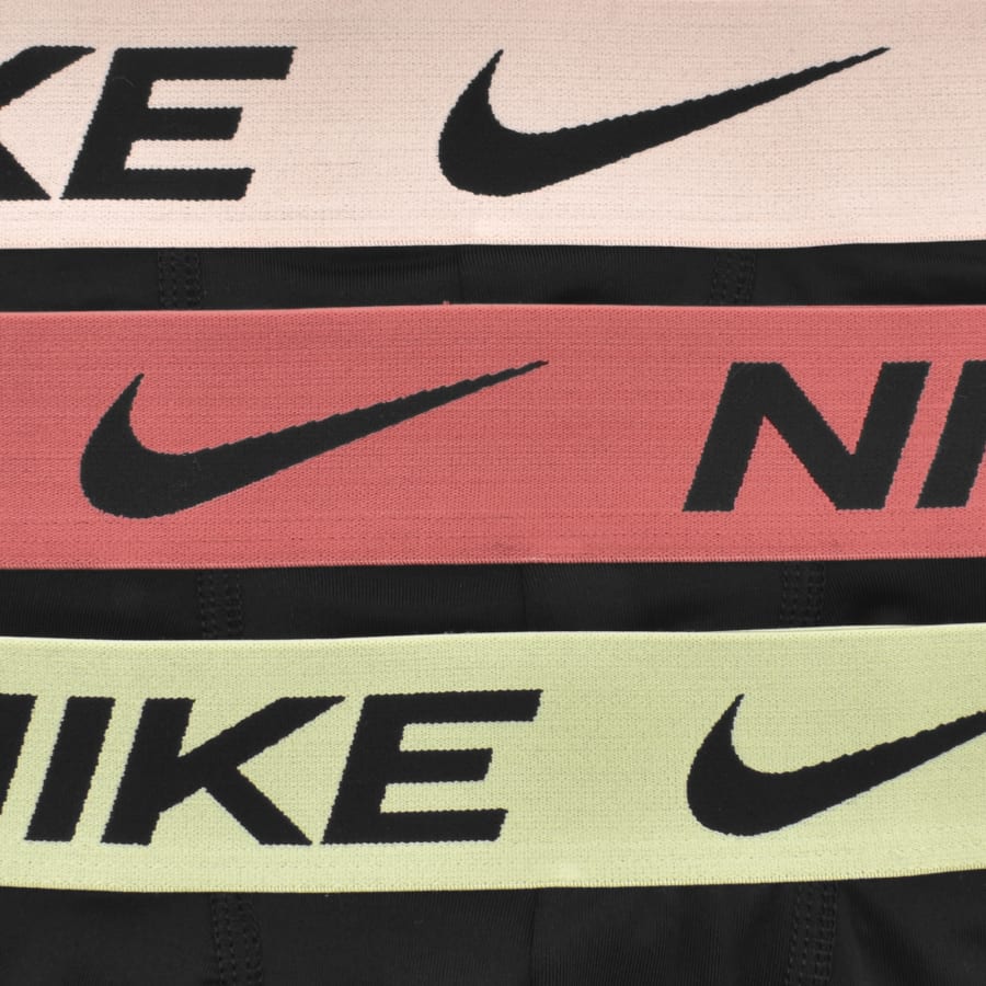 Image number 5 for Nike Essential Micro 3 Pack Boxer Briefs Black