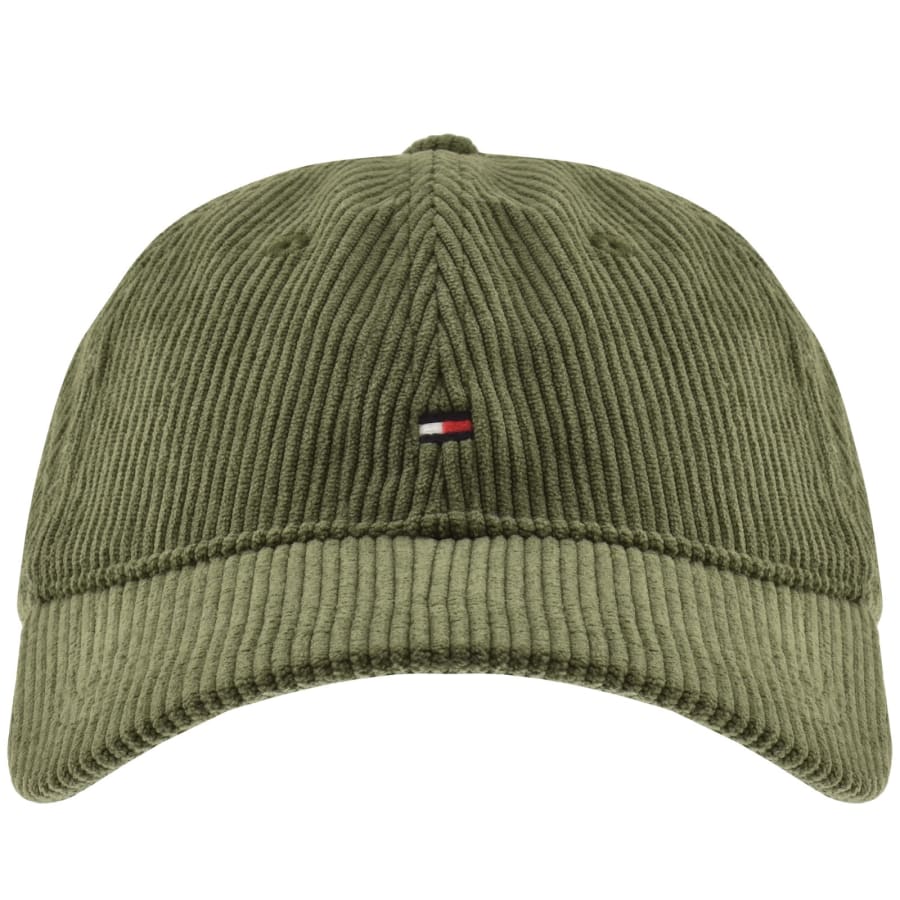 Image number 1 for Tommy Hilfiger Corduroy Cap Green