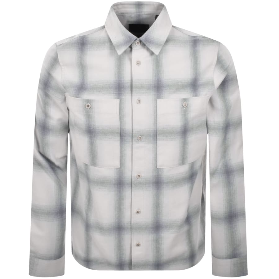 Image number 2 for Belstaff Outpost Overshirt Grey
