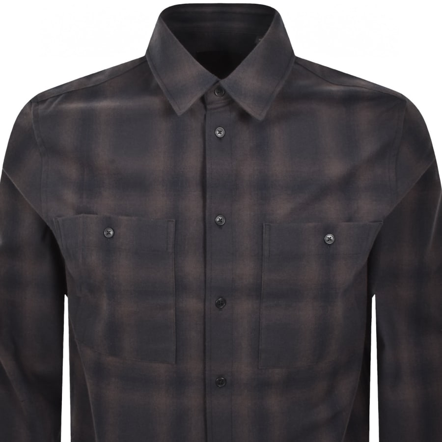 Image number 3 for Belstaff Outpost Overshirt Brown