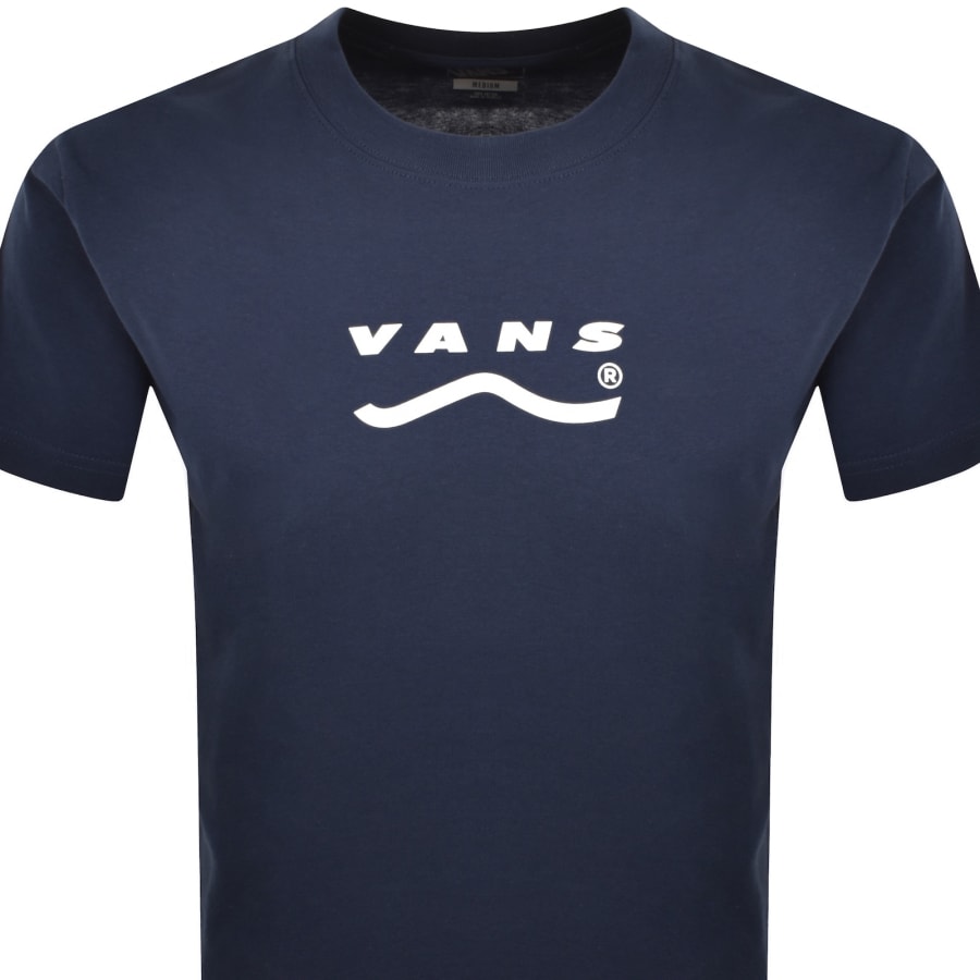 Image number 3 for Vans Determined T Shirt Navy