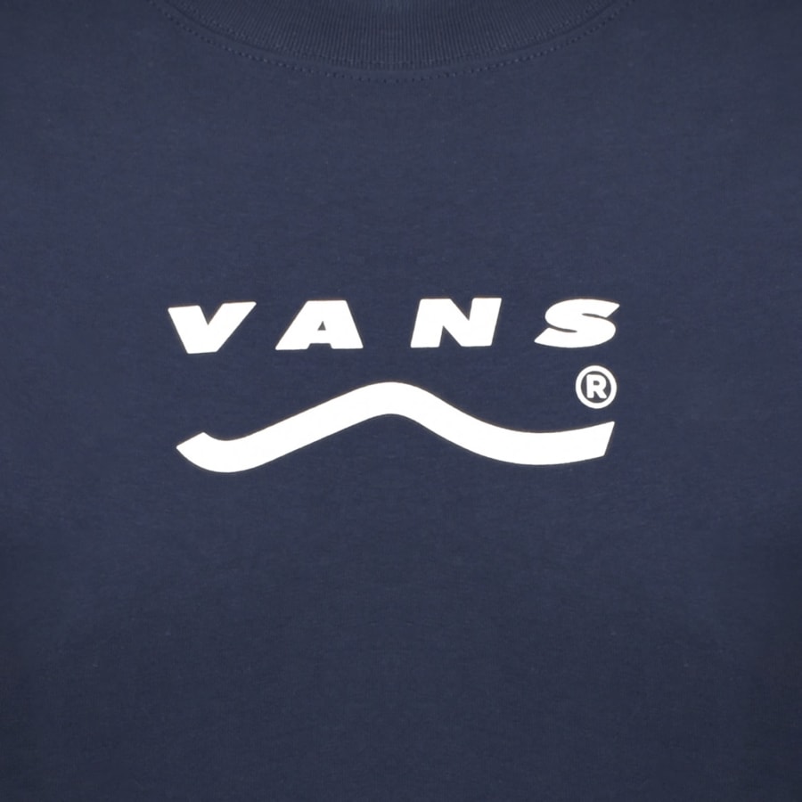 Image number 4 for Vans Determined T Shirt Navy