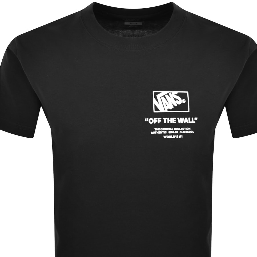 Image number 3 for Vans Stockpile T Shirt Black