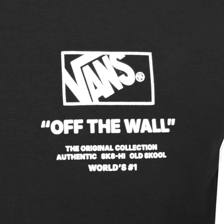Image number 4 for Vans Stockpile T Shirt Black
