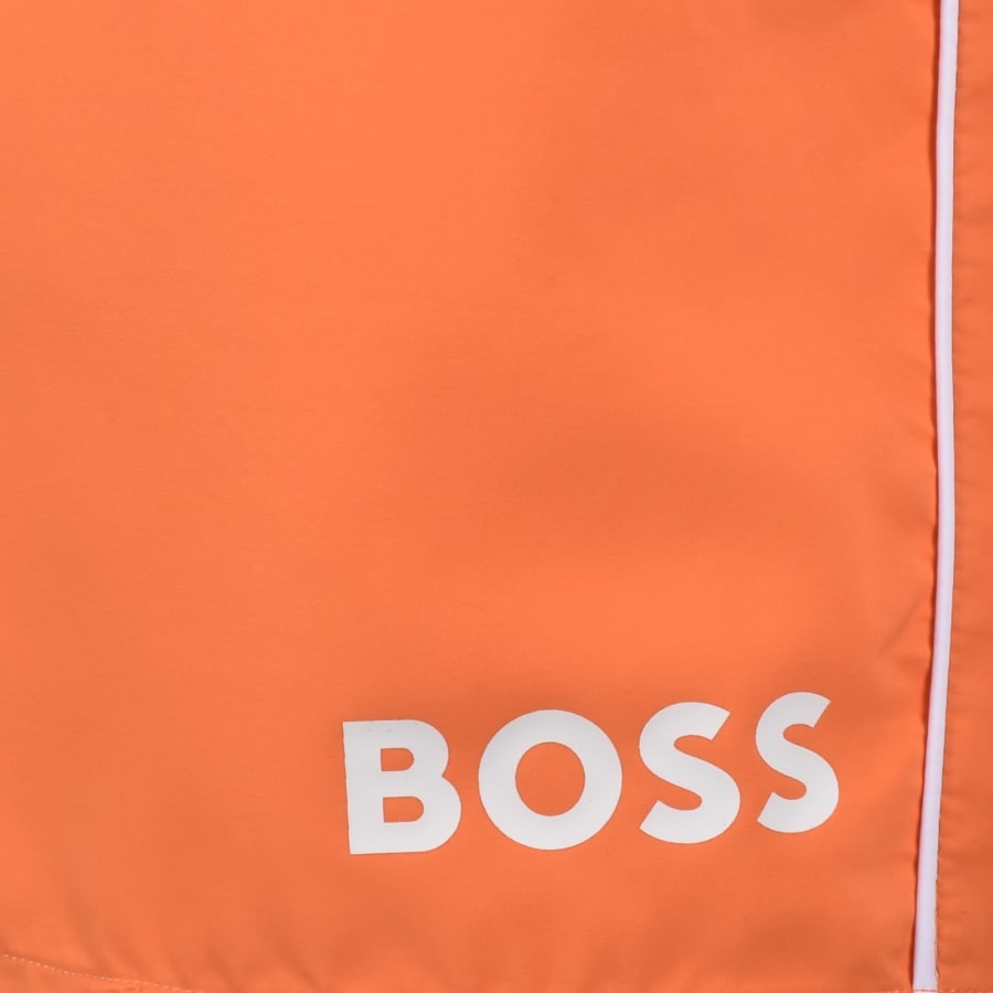 Image number 4 for BOSS Starfish Swim Shorts Bright Orange