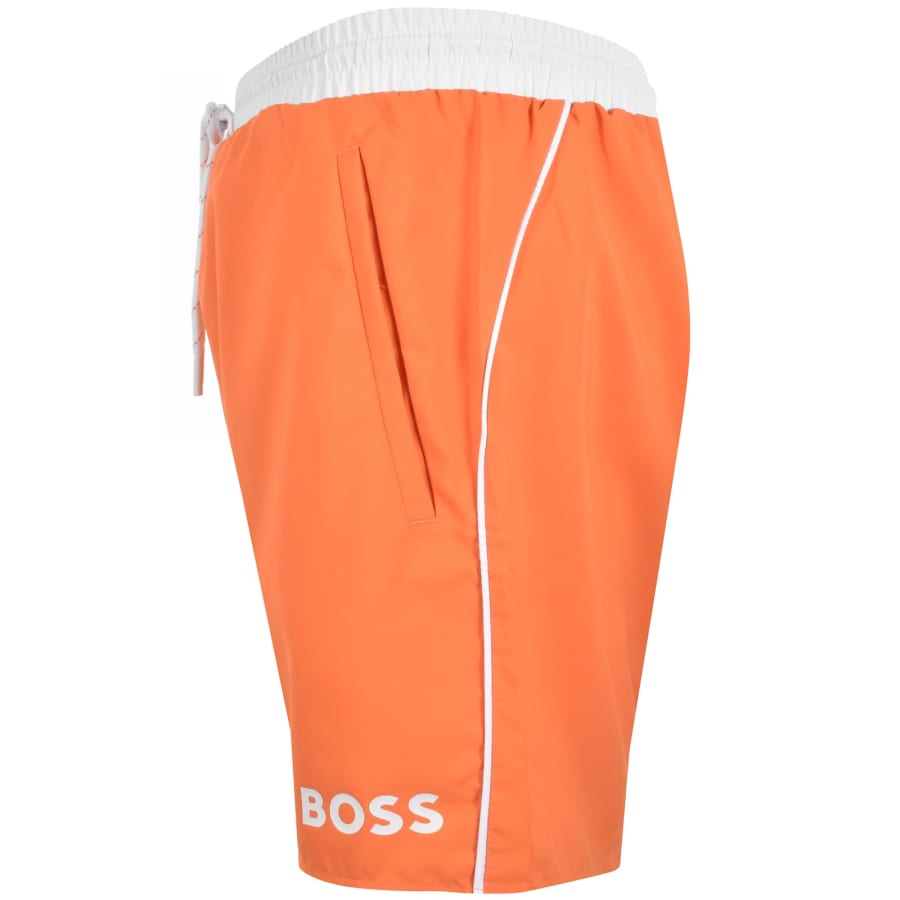 Image number 5 for BOSS Starfish Swim Shorts Bright Orange