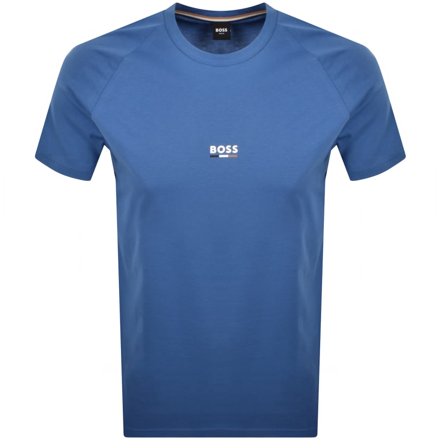 Image number 1 for BOSS Slim Fit T Shirt Bright Blue