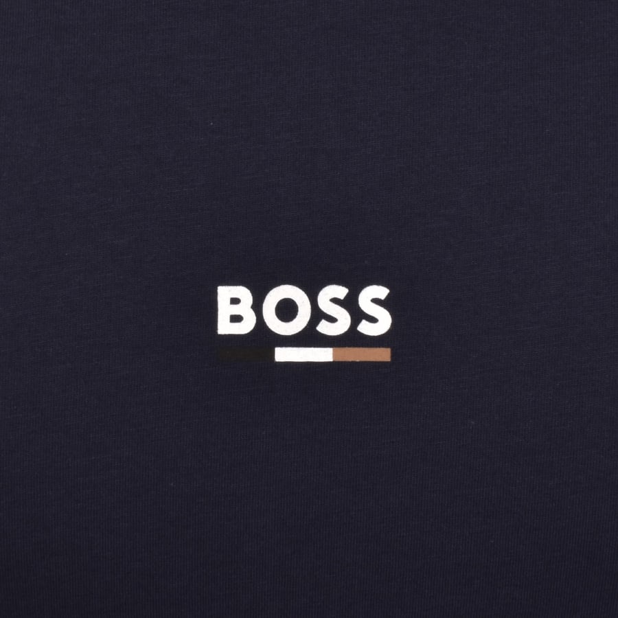Image number 3 for BOSS Slim Fit T Shirt Navy