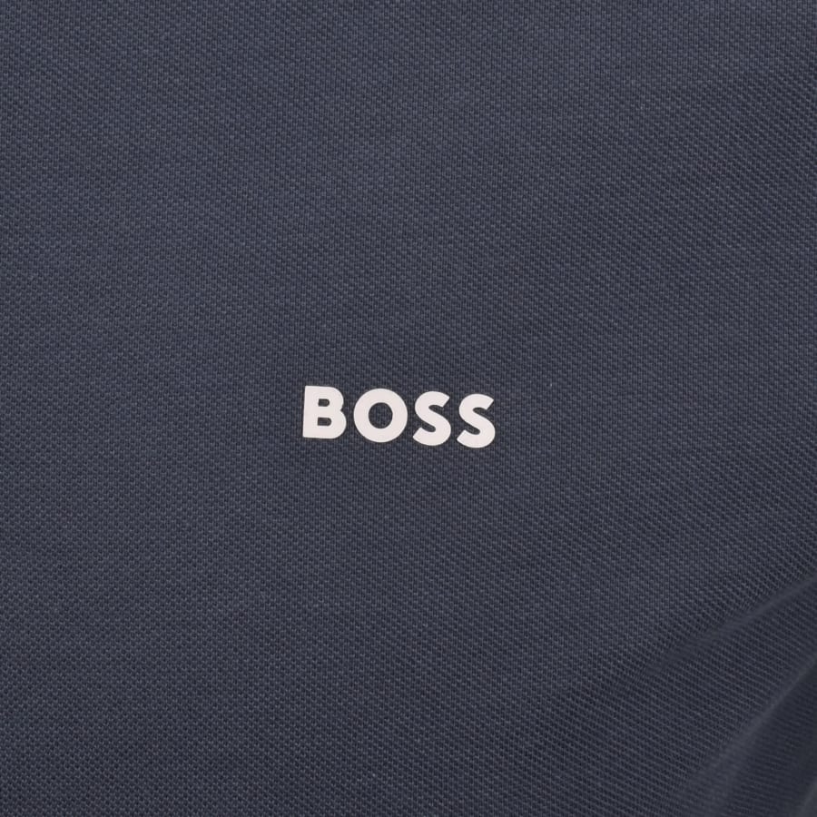 Image number 3 for BOSS Parlay 190 Polo T Shirt Blue