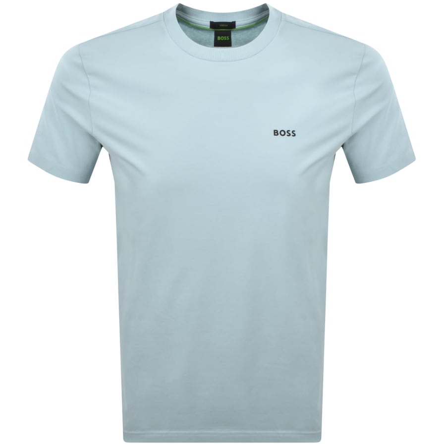 Image number 1 for BOSS Regular Fit T Shirt Turquoise