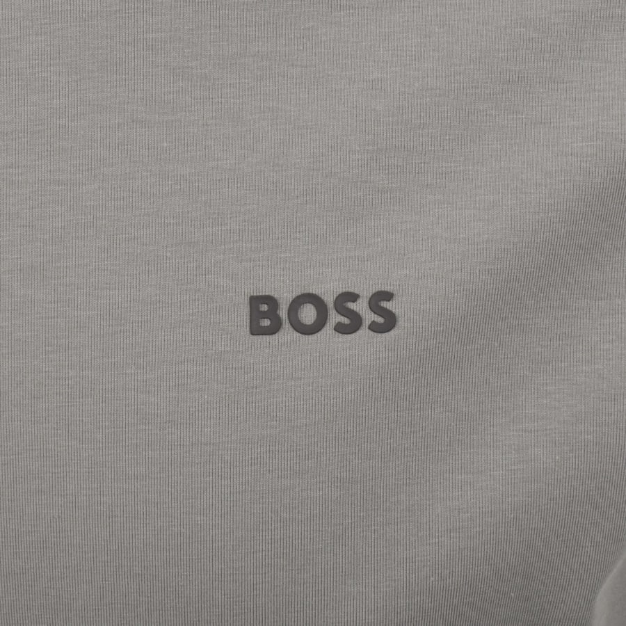 Image number 3 for BOSS Regular Fit T Shirt Open Grey