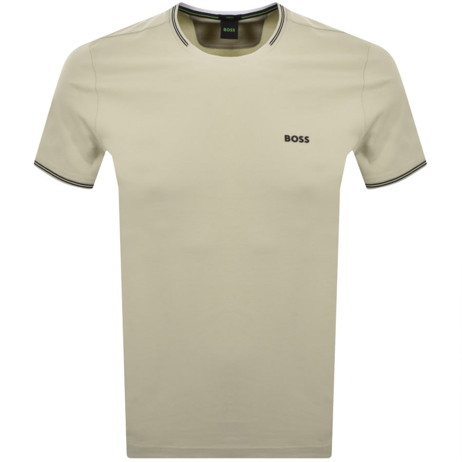 Image number 1 for BOSS Taul T Shirt Light Beige