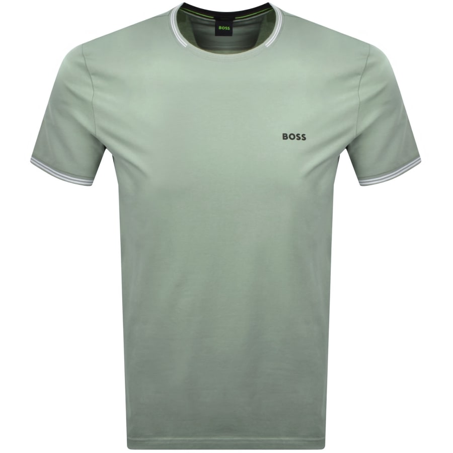 Image number 1 for BOSS Taul T Shirt Open Green