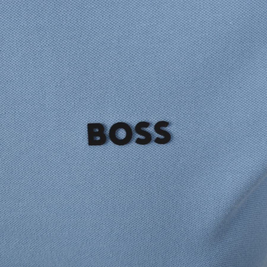 Image number 3 for BOSS Taul T Shirt Open Blue