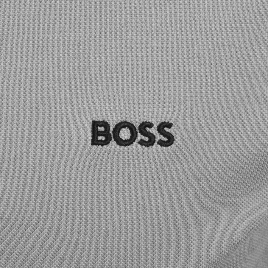 Image number 3 for BOSS Paddy Polo T Shirt Open Grey