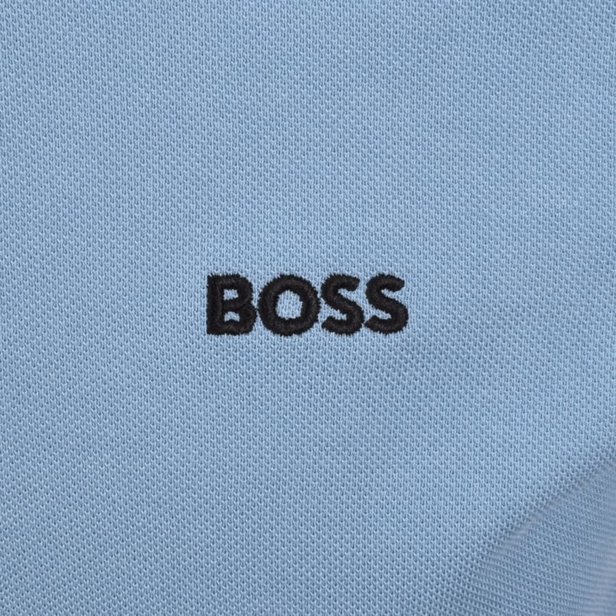 Image number 3 for BOSS Paddy Polo T Shirt Open Blue