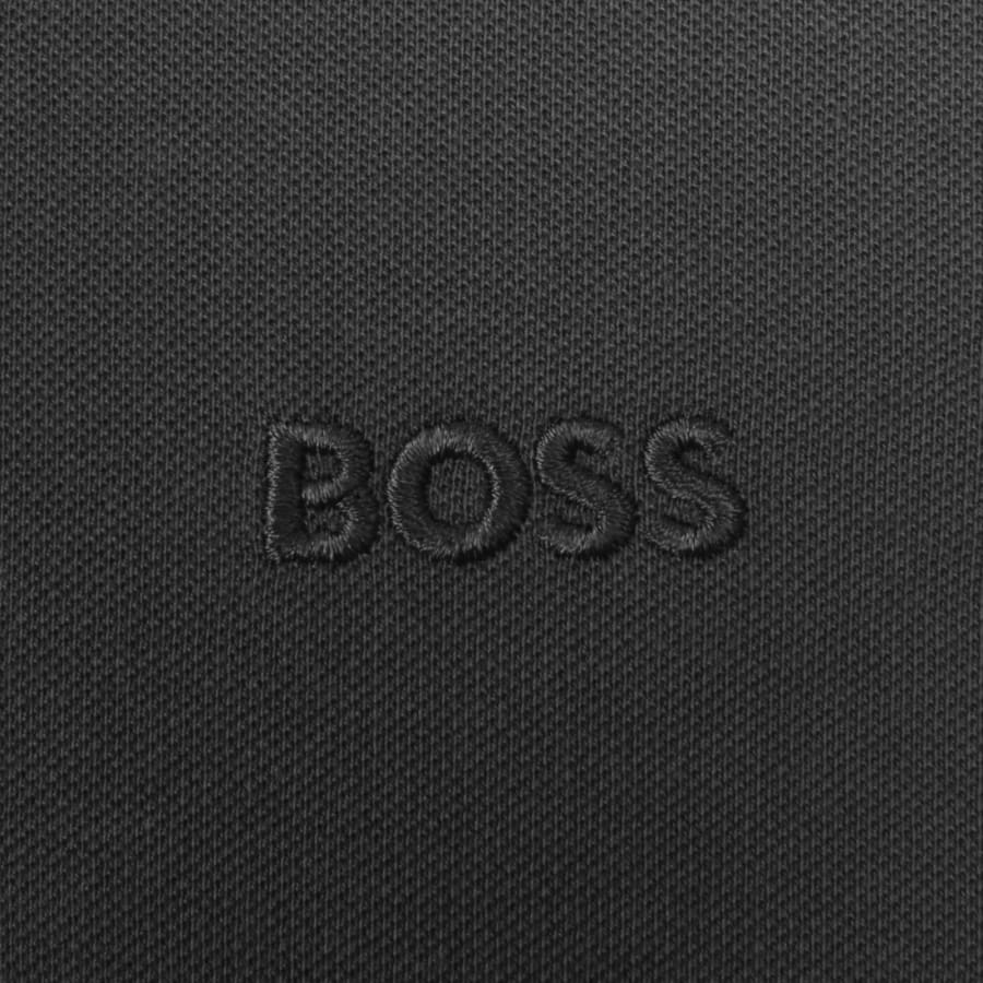 Image number 3 for BOSS Paule 4 Polo T Shirt Open Grey