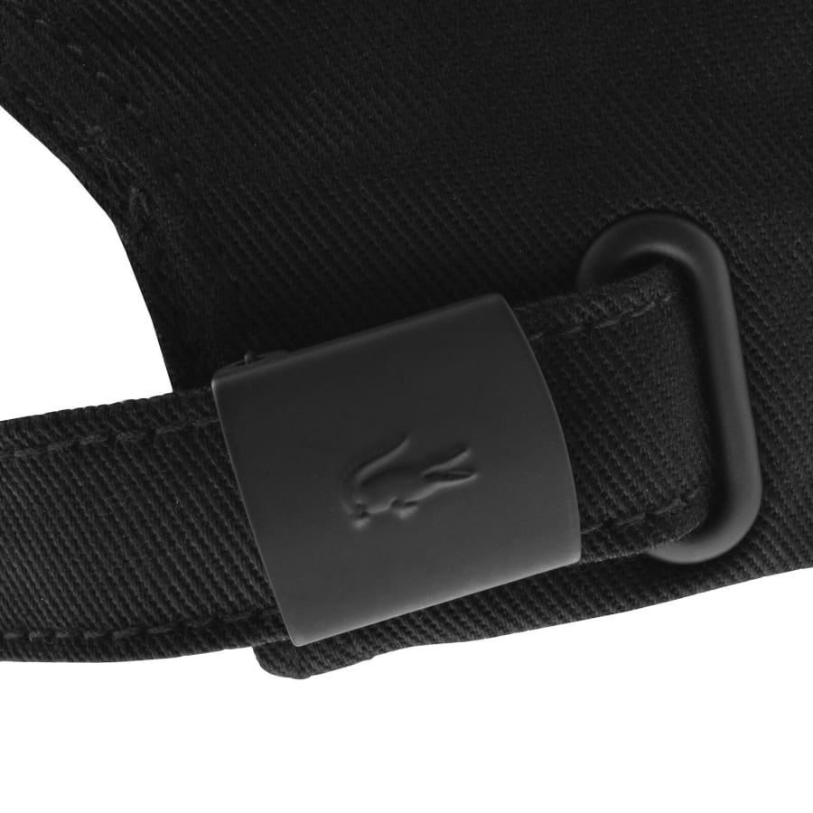 Image number 4 for Lacoste Baseball Cap Black