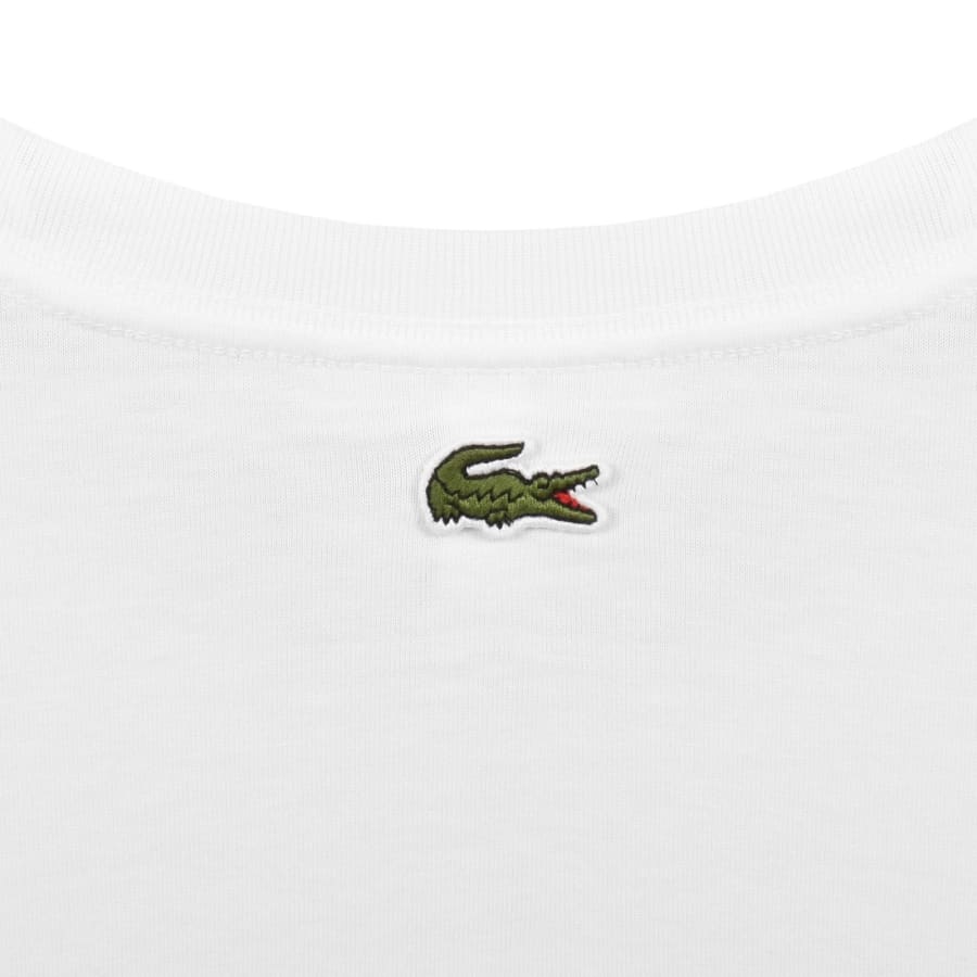 Image number 4 for Lacoste Paris Logo T Shirt White