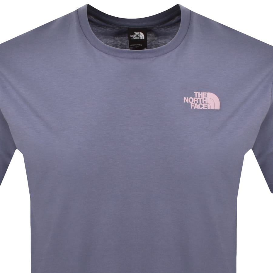Image number 3 for The North Face Slopes T Shirt Twilight Galaxy