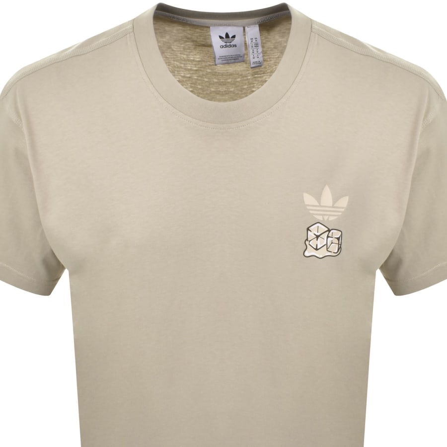 Image number 3 for adidas Originals Iced Latte T Shirt Wonder Beige