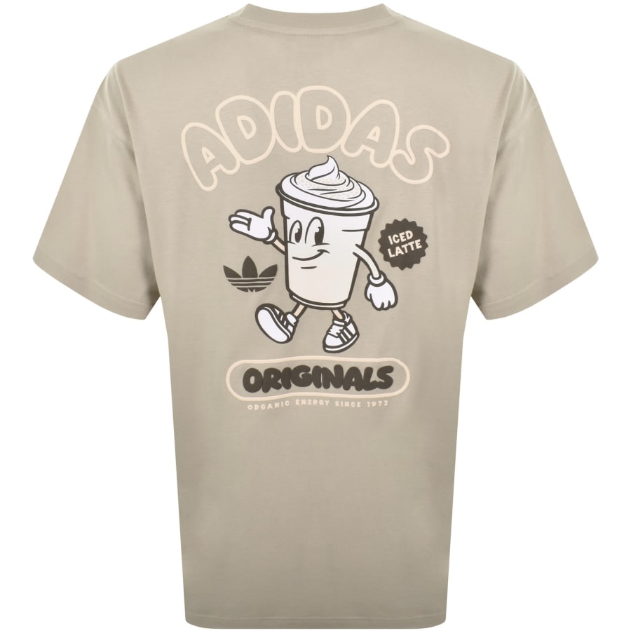 Image number 5 for adidas Originals Iced Latte T Shirt Wonder Beige