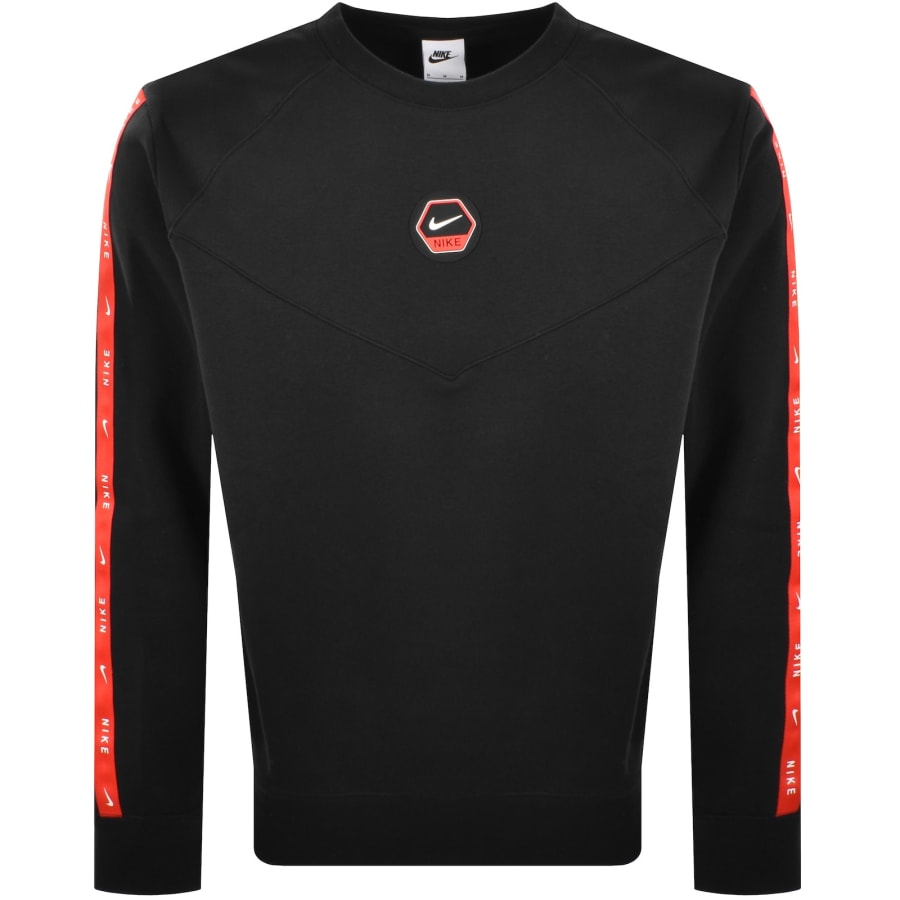 Image number 2 for Nike Sportswear Crew Neck Sweatshirt Black
