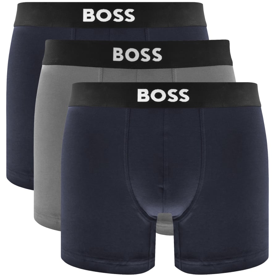 Image number 1 for BOSS Underwear 3 Pack Boxer Briefs
